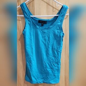 Karen Kane Blue Nylon Spandex Sleeveless Top